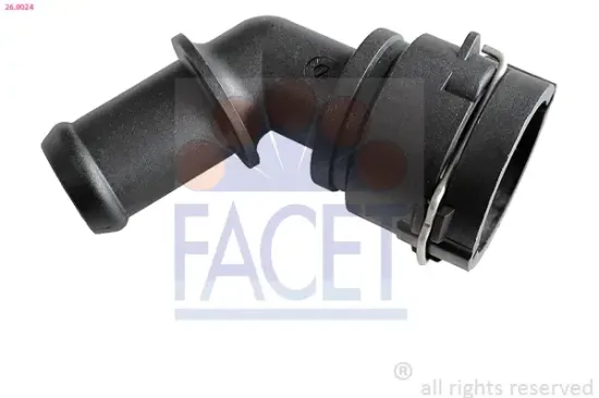 Kühlmittelflansch FACET 26.0024 Bild Kühlmittelflansch FACET 26.0024