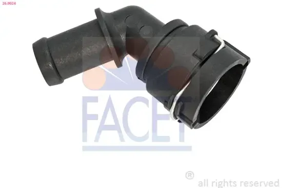 Kühlmittelflansch FACET 26.0024 Bild Kühlmittelflansch FACET 26.0024