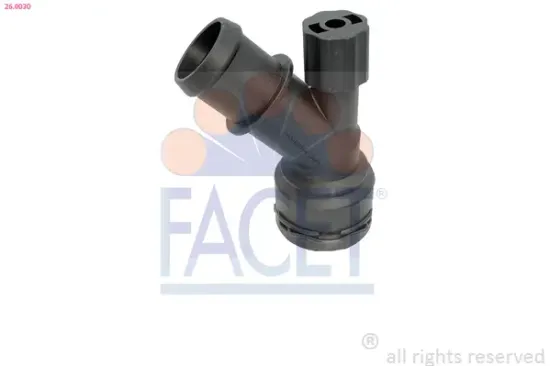 Kühlmittelflansch FACET 26.0030 Bild Kühlmittelflansch FACET 26.0030