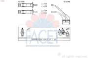 Zündleitungssatz FACET 4.9446