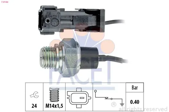 Öldruckschalter FACET 7.0144 Bild Öldruckschalter FACET 7.0144