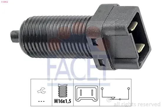 Bremslichtschalter FACET 7.1012 Bild Bremslichtschalter FACET 7.1012