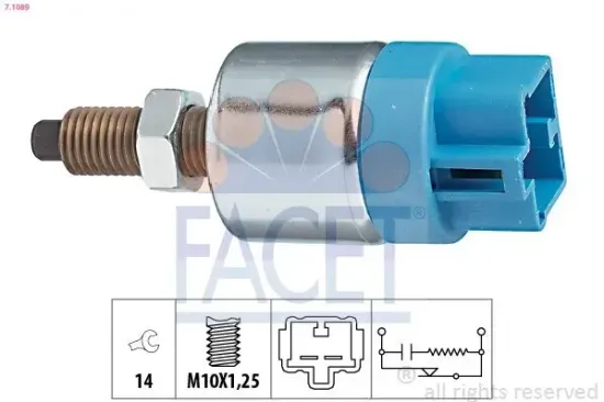 Bremslichtschalter FACET 7.1089 Bild Bremslichtschalter FACET 7.1089