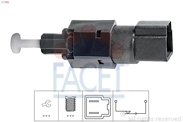 Bremslichtschalter FACET 7.1104