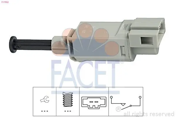 Bremslichtschalter FACET 7.1152