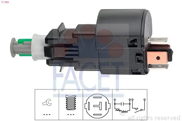 Bremslichtschalter FACET 7.1163