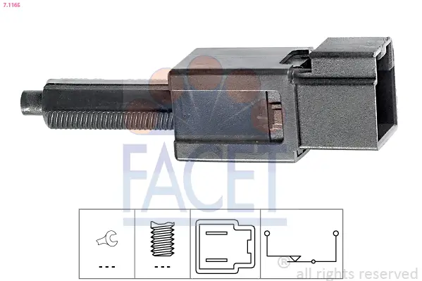 Bremslichtschalter FACET 7.1165