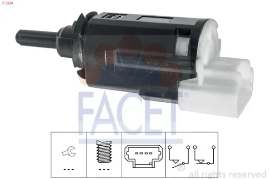 Bremslichtschalter FACET 7.1334 Bild Bremslichtschalter FACET 7.1334