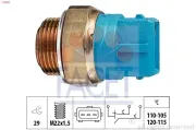 Temperaturschalter, Kühlerlüfter FACET 7.5680