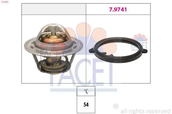 Thermostat, Kühlmittel FACET 7.7972 Bild Thermostat, Kühlmittel FACET 7.7972