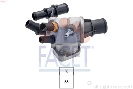 Thermostat, Kühlmittel FACET 7.8571 Bild Thermostat, Kühlmittel FACET 7.8571