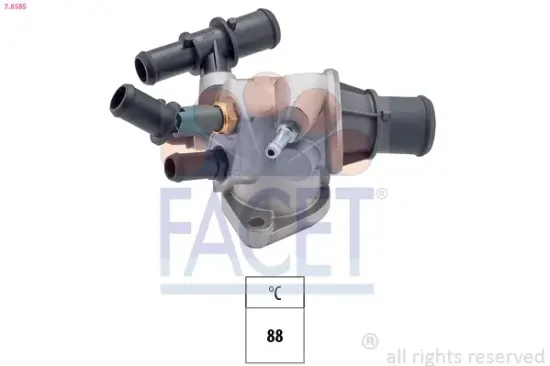 Thermostat, Kühlmittel FACET 7.8585 Bild Thermostat, Kühlmittel FACET 7.8585