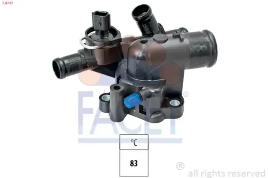 Thermostat, Kühlmittel FACET 7.8737 Bild Thermostat, Kühlmittel FACET 7.8737