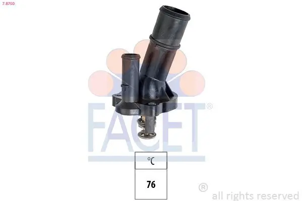 Thermostat, Kühlmittel FACET 7.8750