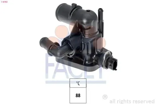 Thermostat, Kühlmittel FACET 7.8783 Bild Thermostat, Kühlmittel FACET 7.8783