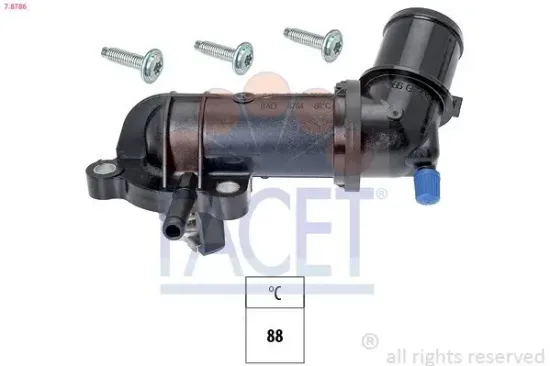 Thermostat, Kühlmittel FACET 7.8786 Bild Thermostat, Kühlmittel FACET 7.8786