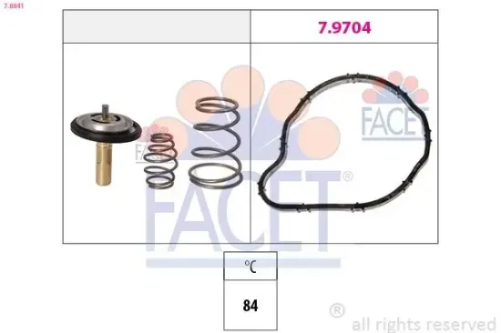 Thermostat, Kühlmittel FACET 7.8841 Bild Thermostat, Kühlmittel FACET 7.8841