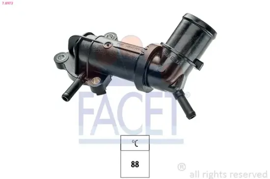 Thermostat, Kühlmittel FACET 7.8973 Bild Thermostat, Kühlmittel FACET 7.8973