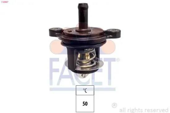 Thermostat, Kühlmittel FACET 7.8987 Bild Thermostat, Kühlmittel FACET 7.8987