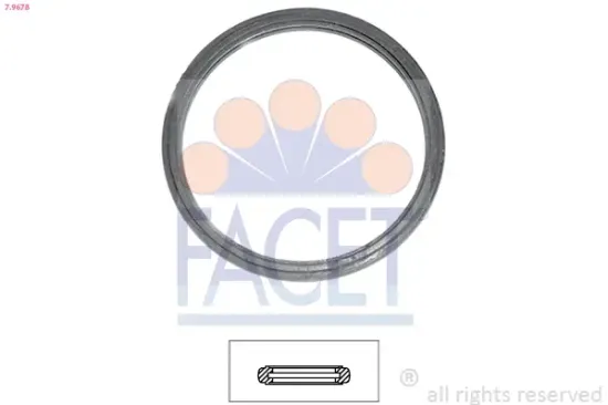 Dichtung, Thermostat FACET 7.9678 Bild Dichtung, Thermostat FACET 7.9678