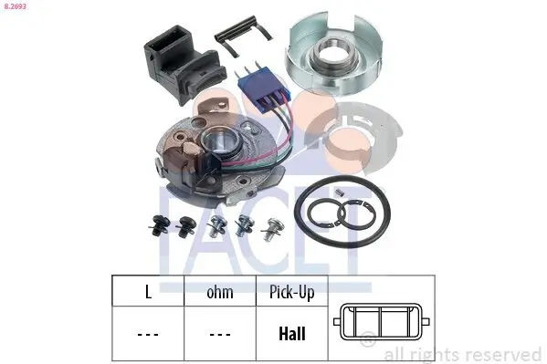 Sensor, Zündimpuls FACET 8.2693