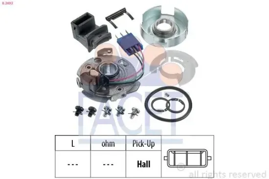 Sensor, Zündimpuls FACET 8.2693 Bild Sensor, Zündimpuls FACET 8.2693