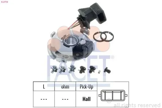 Sensor, Zündimpuls FACET 8.2719 Bild Sensor, Zündimpuls FACET 8.2719