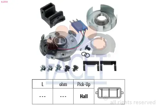 Sensor, Zündimpuls FACET 8.2734 Bild Sensor, Zündimpuls FACET 8.2734