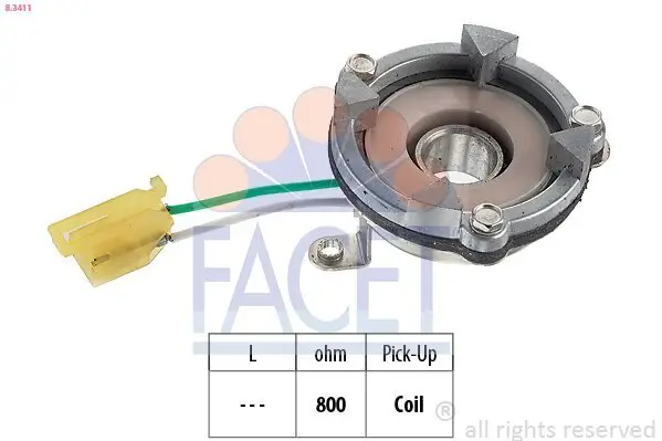 Sensor, Zündimpuls FACET 8.3411