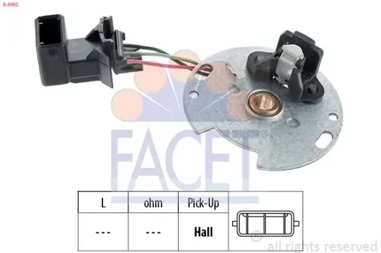 Sensor, Zündimpuls FACET 8.4982 Bild Sensor, Zündimpuls FACET 8.4982