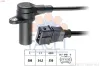 Sensor, Motordrehzahl FACET 9.0238