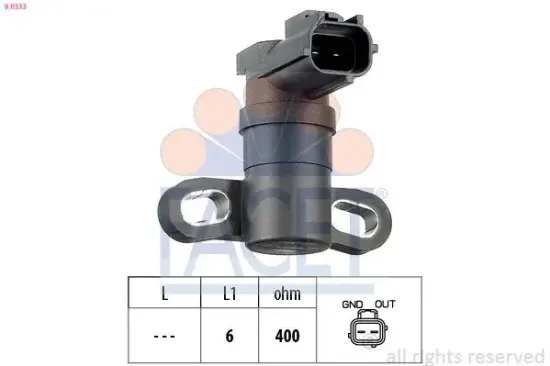 Impulsgeber, Kurbelwelle FACET 9.0333 Bild Impulsgeber, Kurbelwelle FACET 9.0333