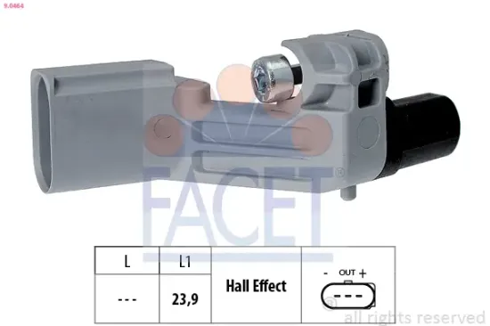 Impulsgeber, Kurbelwelle FACET 9.0464 Bild Impulsgeber, Kurbelwelle FACET 9.0464