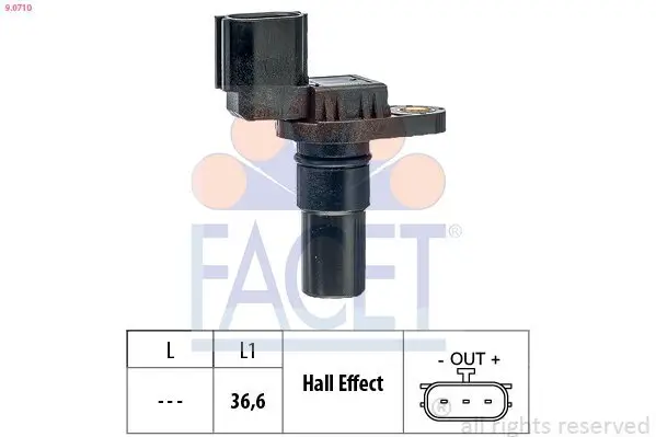 Drehzahlsensor, Automatikgetriebe FACET 9.0710