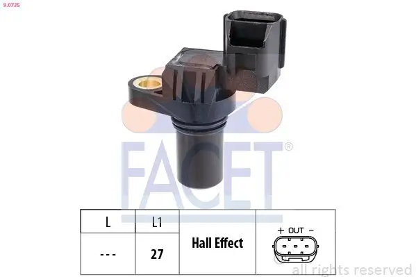 Drehzahlsensor, Automatikgetriebe FACET 9.0735