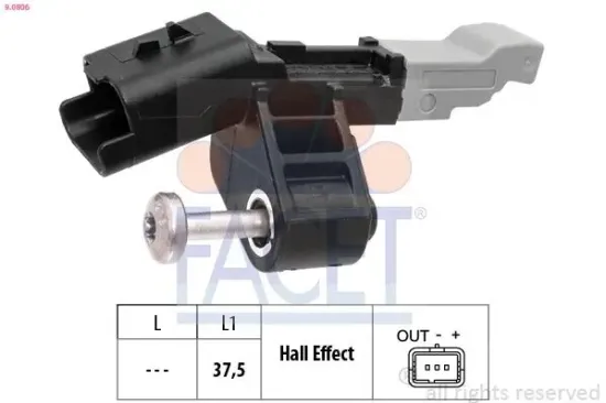 Impulsgeber, Kurbelwelle FACET 9.0806 Bild Impulsgeber, Kurbelwelle FACET 9.0806