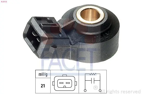 Klopfsensor FACET 9.3113