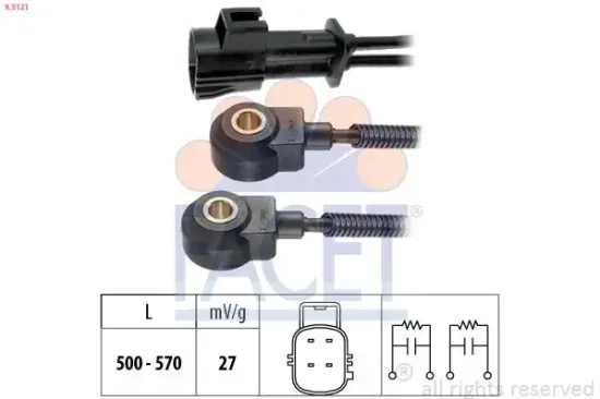 Klopfsensor FACET 9.3131 Bild Klopfsensor FACET 9.3131