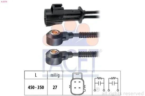 Klopfsensor FACET 9.3174 Bild Klopfsensor FACET 9.3174