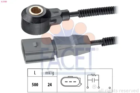 Klopfsensor FACET 9.3180 Bild Klopfsensor FACET 9.3180