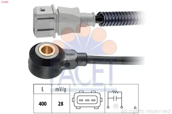 Klopfsensor FACET 9.3203 Bild Klopfsensor FACET 9.3203