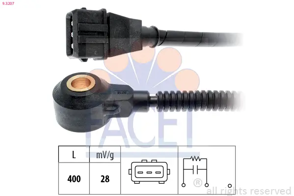 Klopfsensor FACET 9.3207
