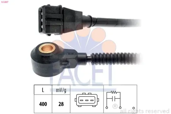 Klopfsensor FACET 9.3207 Bild Klopfsensor FACET 9.3207