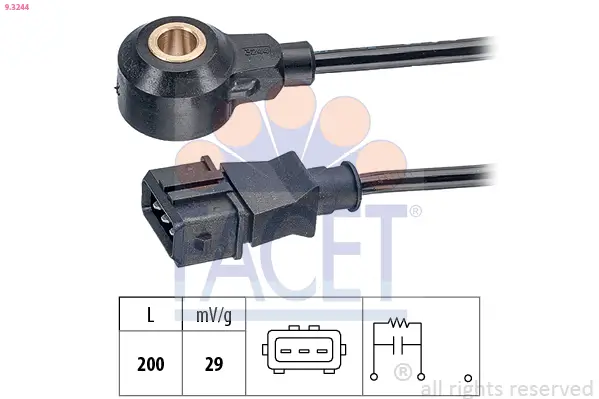 Klopfsensor FACET 9.3244