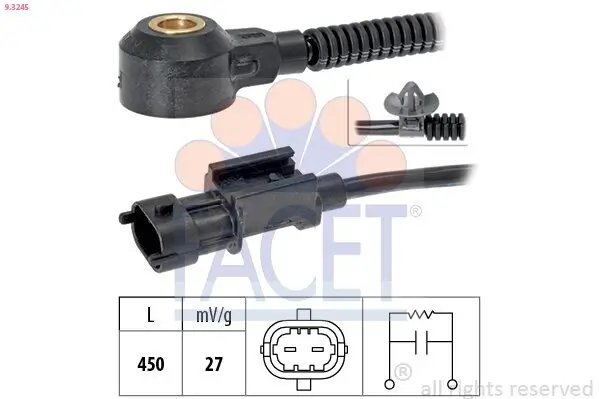 Klopfsensor FACET 9.3245