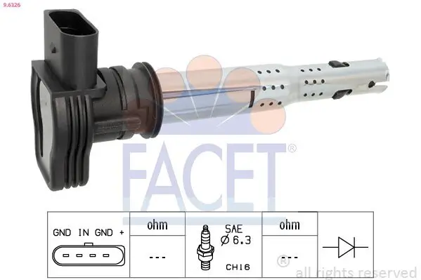 Zündspule FACET 9.6326