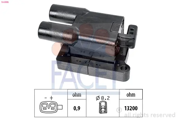 Zündspule FACET 9.6396