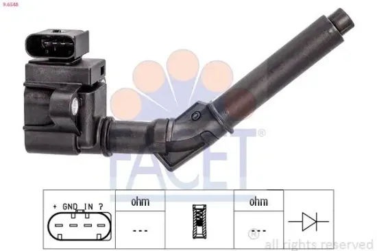 Zündspule FACET 9.6548 Bild Zündspule FACET 9.6548