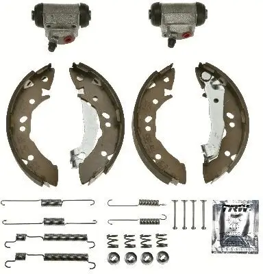 Bremsbackensatz Hinterachse TRW BK2607