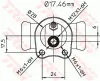 Radbremszylinder TRW BWC112 Bild Radbremszylinder TRW BWC112